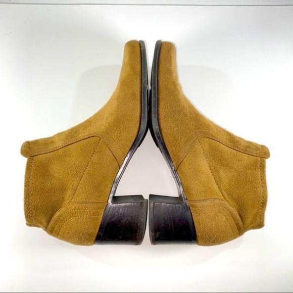 Liz Claiborne Flex Zone Suede Ankle Boots Picco 7M - Picture 5 of 10